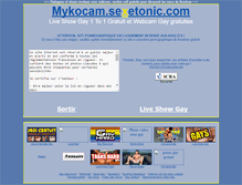 Tablet Screenshot of mykocam.sexetonic.com